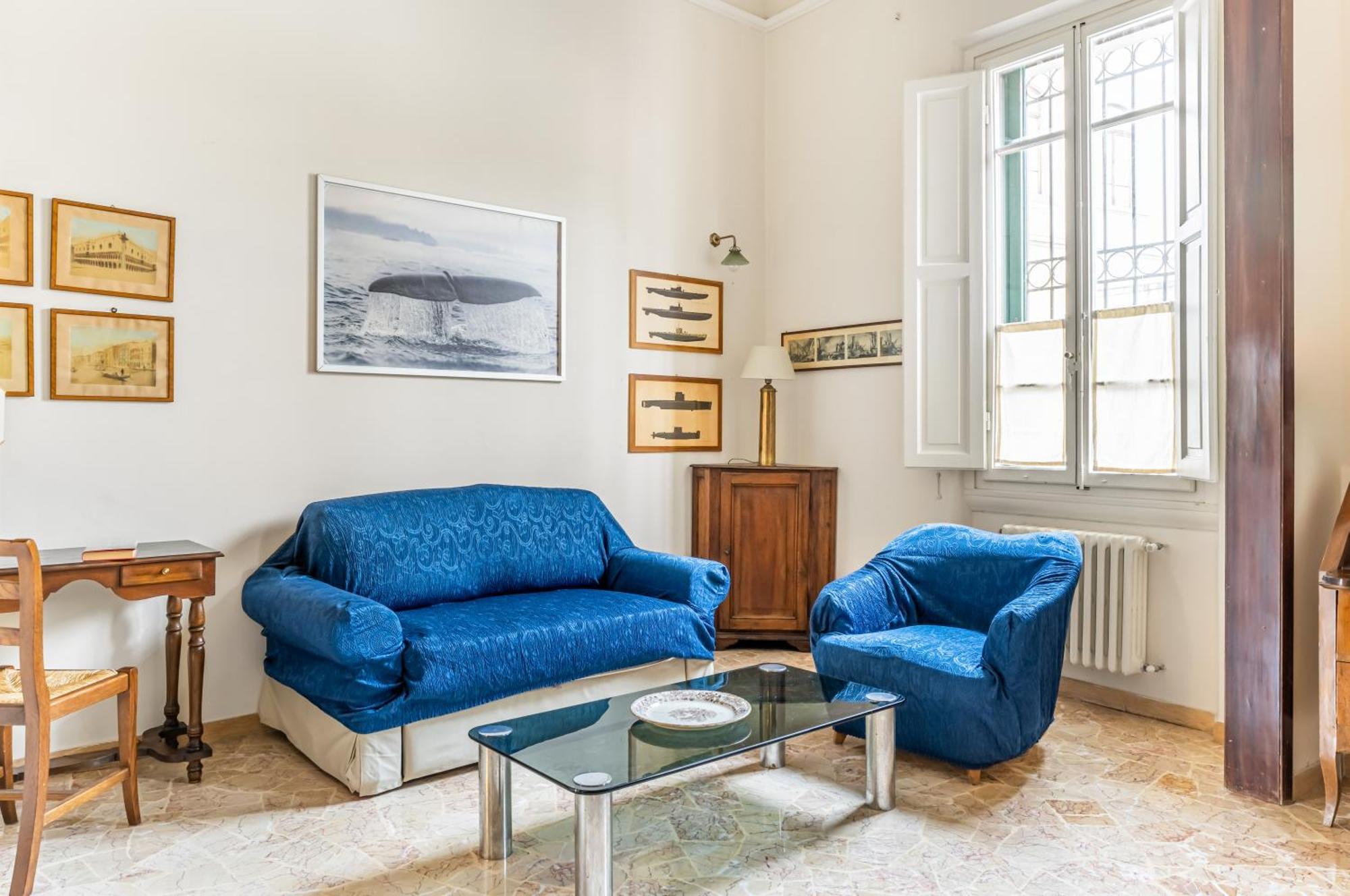 Bright Apartment With Private Garden And Balcony Firenze Bagian luar foto